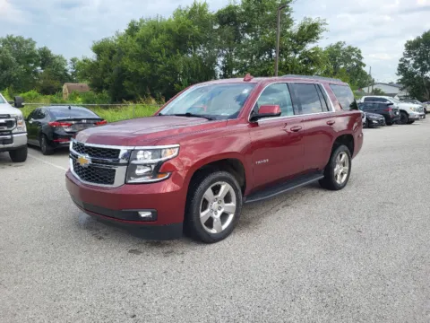 Red 2016 Chevrolet Tahoe LT for sale in Terre Haute, IN