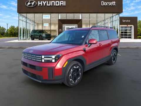 Red 2027 Hyundai Santa Fe SEL for sale in Terre Haute, IN