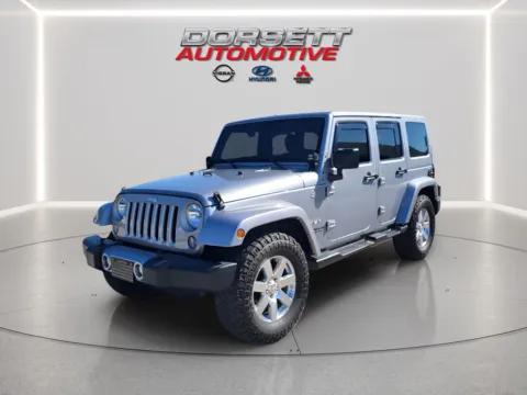 Silver 2016 Jeep Wrangler Sahara for sale in Terre Haute, IN
