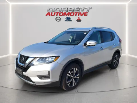 Silver 2020 Nissan Rogue SV for sale in Terre Haute, IN
