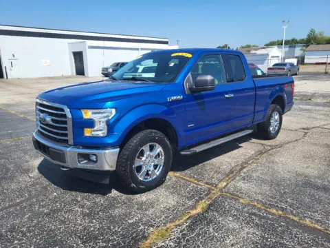 Blue 2017 Ford F-150 XLT for sale in Terre Haute, IN
