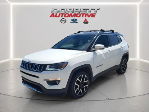 White 2019 Jeep Compass Limited for sale in Terre Haute, IN