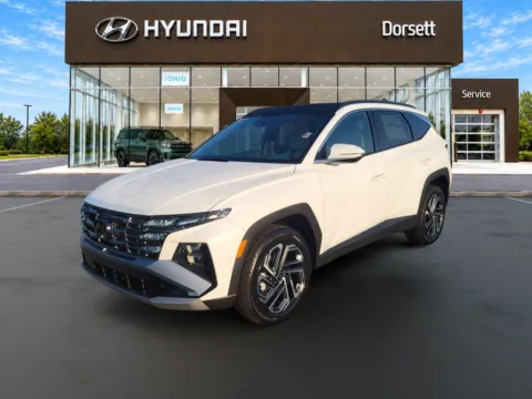 White 2026 Hyundai Tucson Limited for sale in Terre Haute, IN
