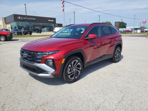 Red 2026 Hyundai Tucson SEL Plus for sale in Terre Haute, IN