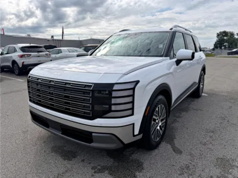 White 2026 Hyundai Palisade Hybrid SEL Premium 7P for sale in Terre Haute, IN
