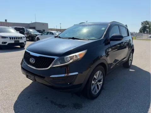 Black 2016 Kia Sportage LX for sale in Terre Haute, IN