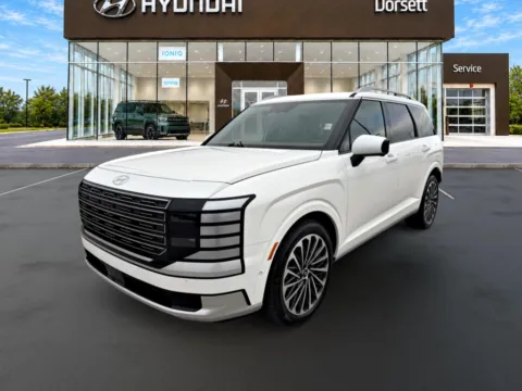 White 2027 Hyundai Palisade Hybrid Calligraphy for sale in Terre Haute, IN