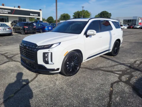 White 2024 Hyundai Palisade Calligraphy Night Edition for sale in Terre Haute, IN