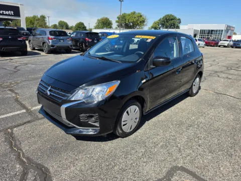 Black 2024 Mitsubishi Mirage ES for sale in Terre Haute, IN