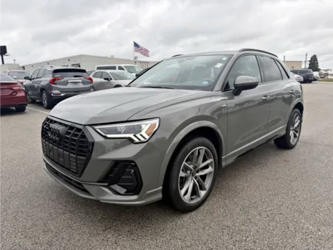 Gray 2022 Audi Q3 S line Premium Plus for sale in Terre Haute, IN