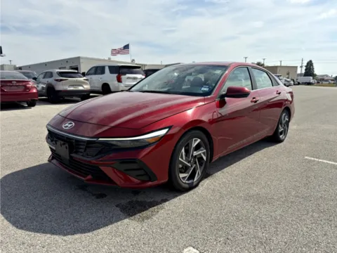 Red 2025 Hyundai Elantra Limited for sale in Terre Haute, IN