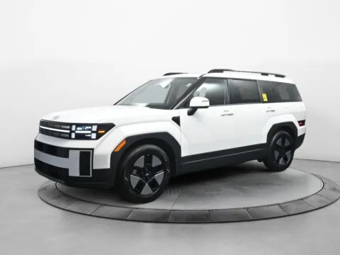White 2025 Hyundai Santa Fe Hybrid SEL for sale in Terre Haute, IN