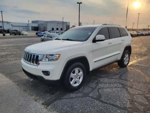 White 2012 Jeep Grand Cherokee Laredo for sale in Terre Haute, IN