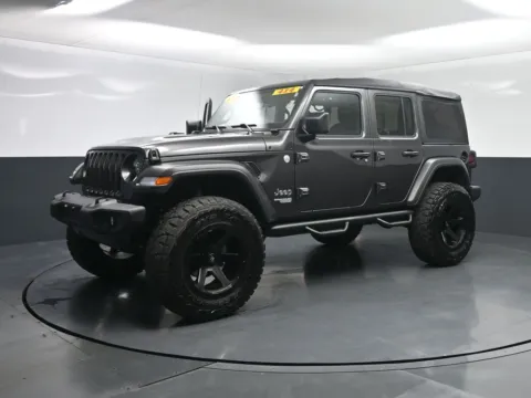 Gray 2020 Jeep Wrangler Sport S for sale in Terre Haute, IN