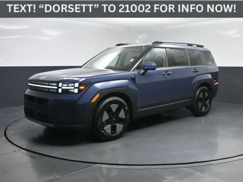 Blue 2026 Hyundai Santa Fe Hybrid SEL for sale in Terre Haute, IN