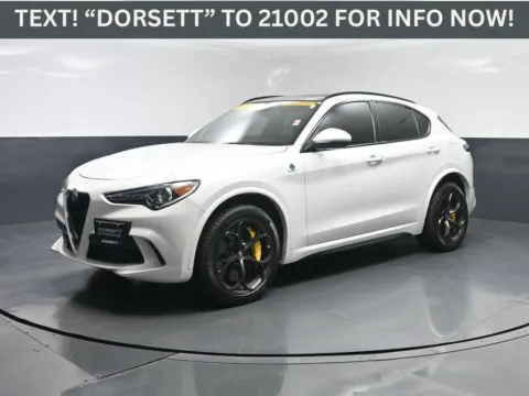 White 2019 Alfa Romeo Stelvio Quadrifoglio for sale in Terre Haute, IN