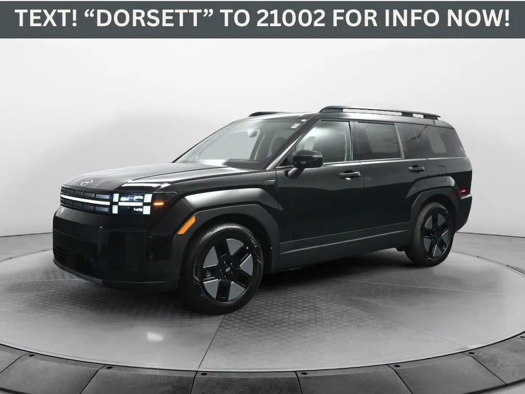 Black 2026 Hyundai Santa Fe Hybrid SEL for sale in Terre Haute, IN