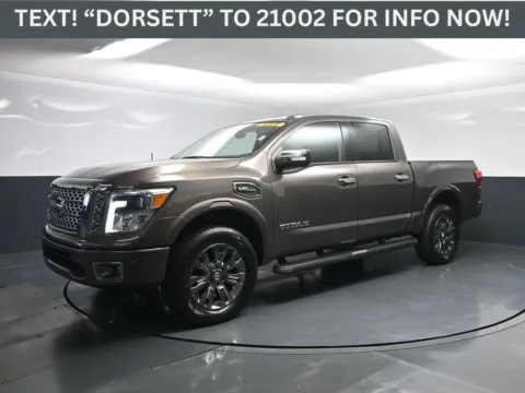 Brown 2017 Nissan Titan Platinum Reserve for sale in Terre Haute, IN