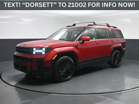 Red 2025 Hyundai Santa Fe Calligraphy for sale in Terre Haute, IN