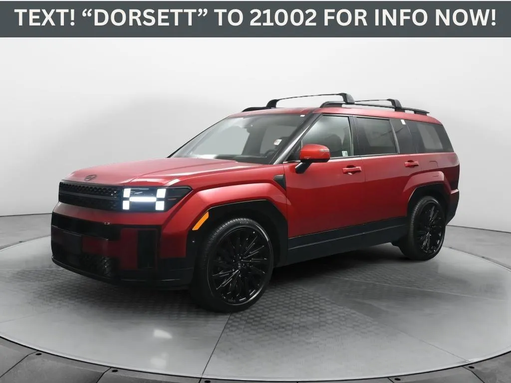 Red 2025 Hyundai Santa Fe Calligraphy for sale in Terre Haute, IN