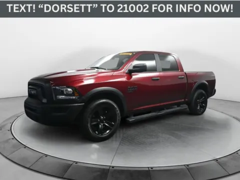 Red 2024 Ram 1500 Classic Warlock for sale in Terre Haute, IN