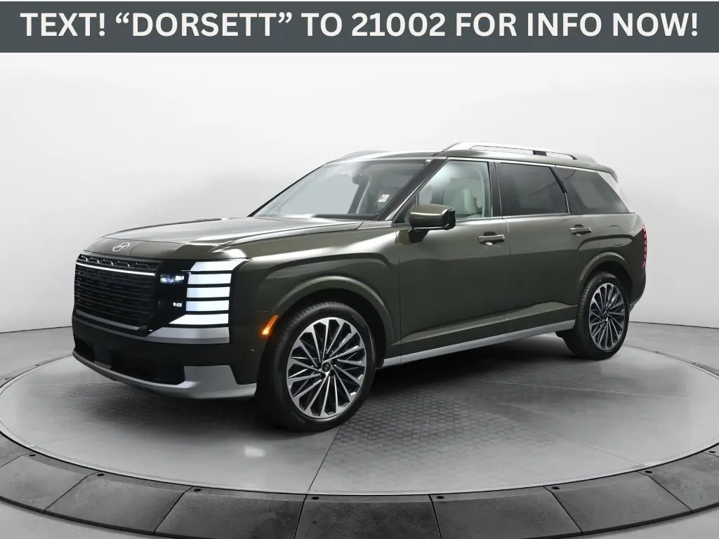 Green 2026 Hyundai Palisade Calligraphy for sale in Terre Haute, IN