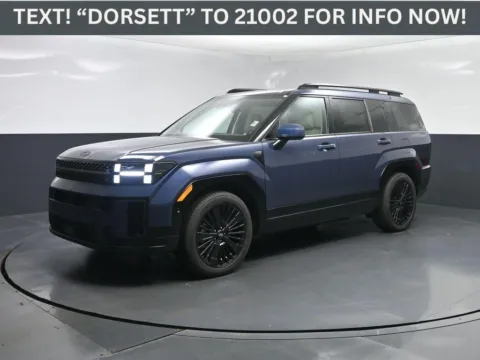 Blue 2026 Hyundai Santa Fe Hybrid Calligraphy for sale in Terre Haute, IN