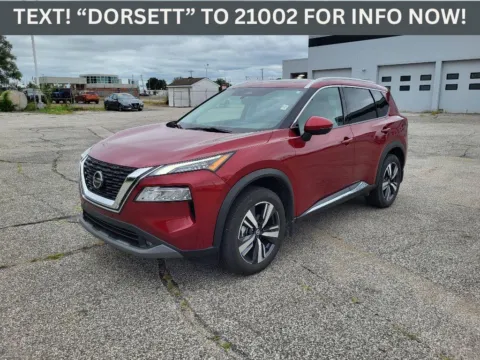 Red 2021 Nissan Rogue SL for sale in Terre Haute, IN