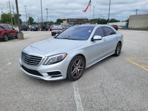 Silver 2015 Mercedes-Benz S-Class S550 4MATIC for sale in Terre Haute, IN