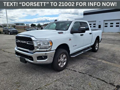 White 2024 Ram 2500 Big Horn for sale in Terre Haute, IN