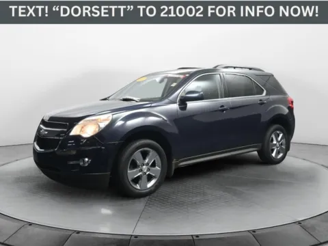 Blue 2015 Chevrolet Equinox LT for sale in Terre Haute, IN