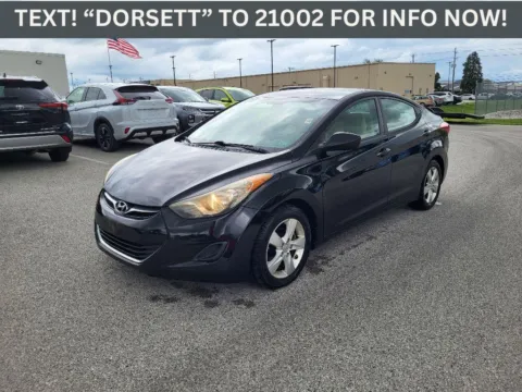 Black 2011 Hyundai Elantra GLS PZEV for sale in Terre Haute, IN