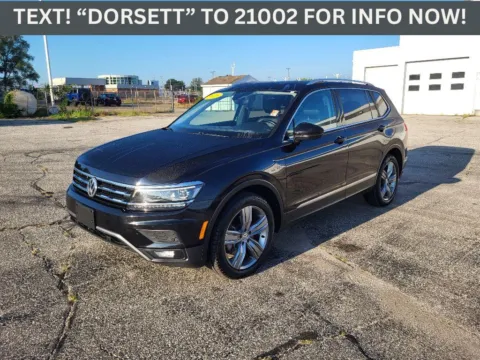 Black 2018 Volkswagen Tiguan SEL Premium for sale in Terre Haute, IN