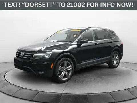 Black 2018 Volkswagen Tiguan SEL Premium for sale in Terre Haute, IN