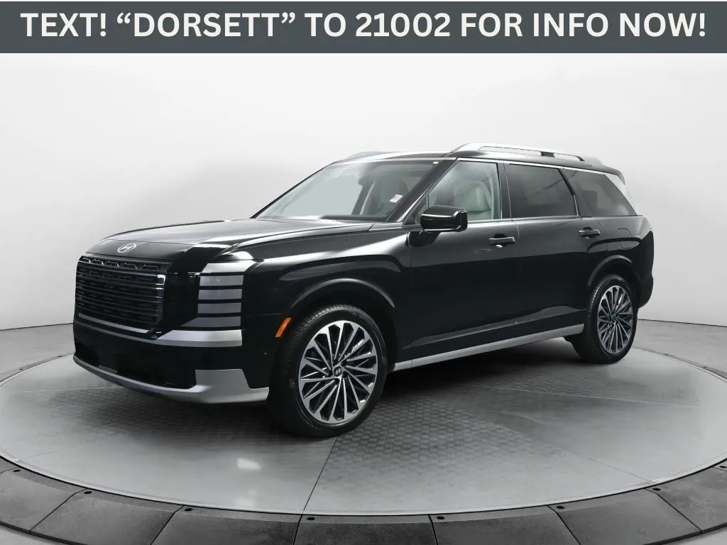 Black 2026 Hyundai Palisade Calligraphy for sale in Terre Haute, IN
