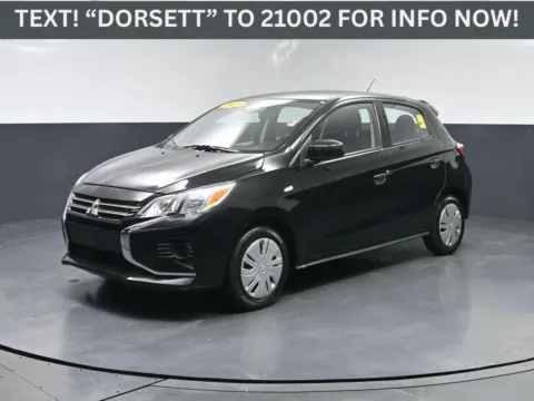 Black 2021 Mitsubishi Mirage ES for sale in Terre Haute, IN