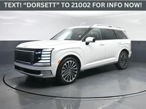 White 2026 Hyundai Palisade Calligraphy for sale in Terre Haute, IN