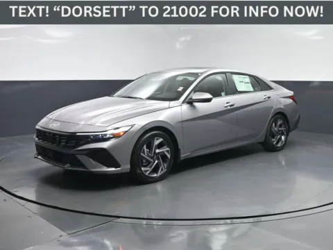 Gray 2025 Hyundai Elantra Hybrid Limited for sale in Terre Haute, IN