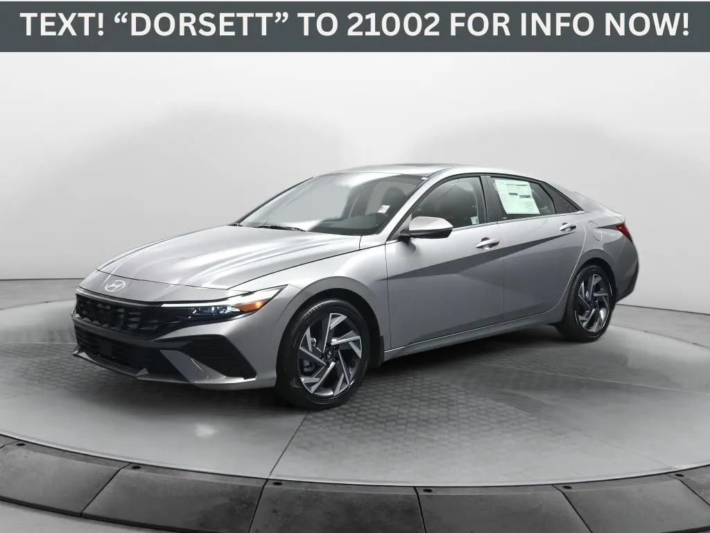 Gray 2025 Hyundai Elantra Hybrid Limited for sale in Terre Haute, IN