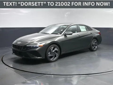 Gray 2025 Hyundai Elantra Hybrid Limited for sale in Terre Haute, IN