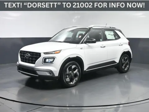 White 2025 Hyundai Venue Limited for sale in Terre Haute, IN