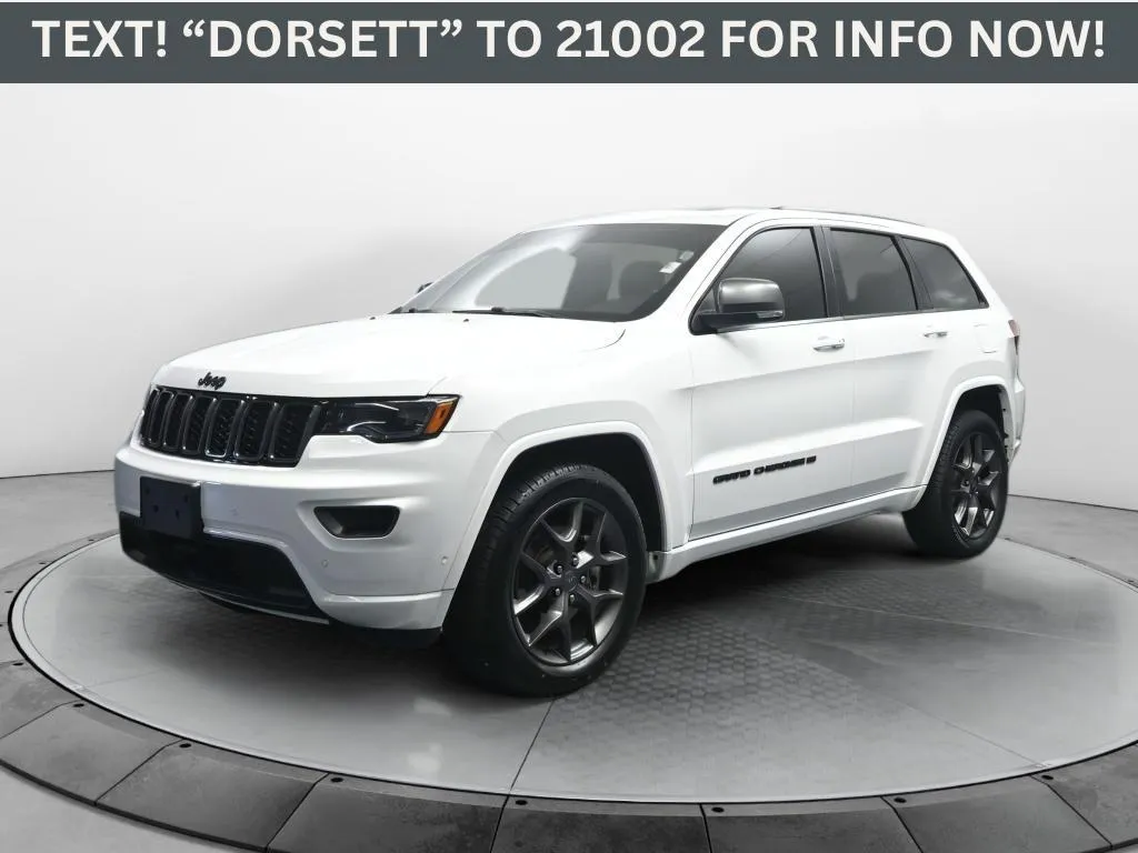 2021 Jeep Grand Cherokee 80th Anniversary