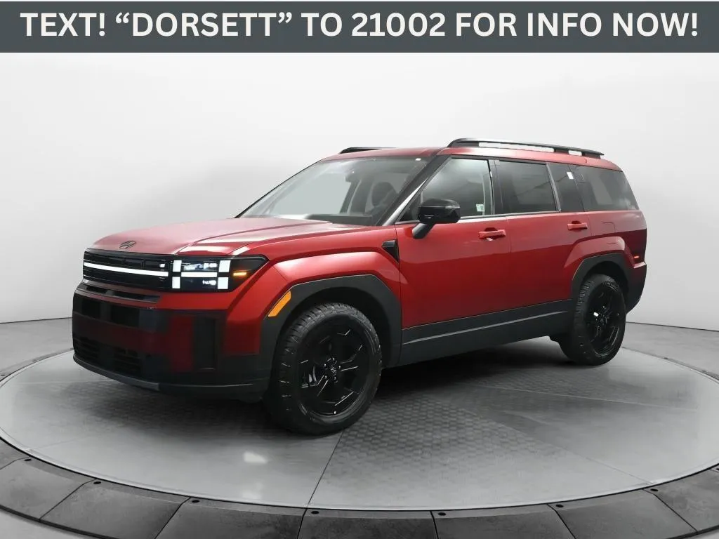 Red 2026 Hyundai Santa Fe XRT for sale in Terre Haute, IN