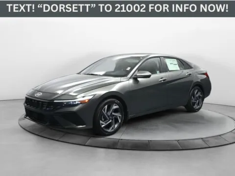 Gray 2025 Hyundai Elantra Hybrid Limited for sale in Terre Haute, IN