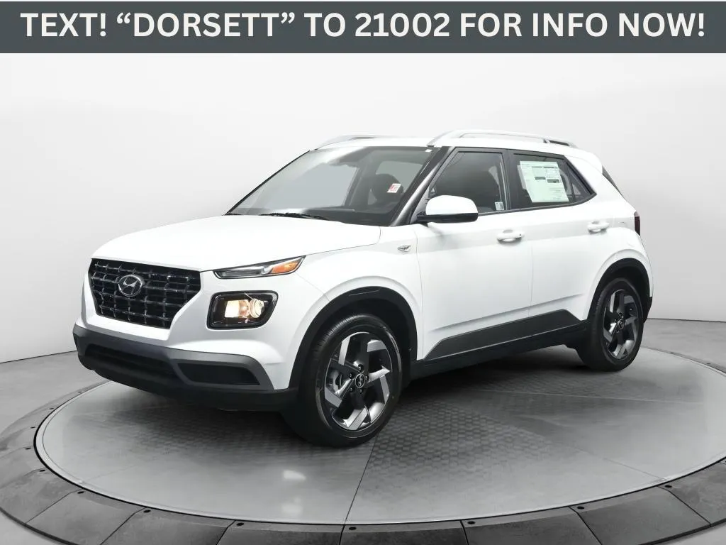 White 2025 Hyundai Venue SEL for sale in Terre Haute, IN