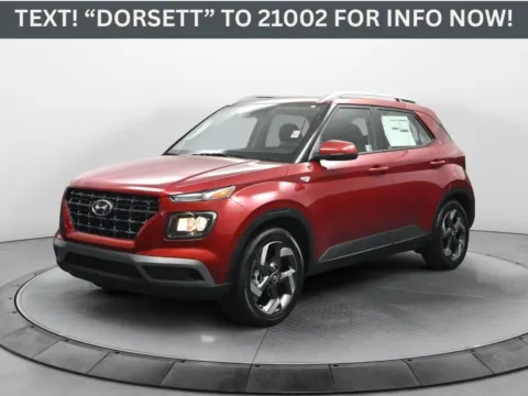 Red 2025 Hyundai Venue SEL for sale in Terre Haute, IN