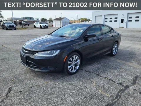 Black 2016 Chrysler 200 S for sale in Terre Haute, IN