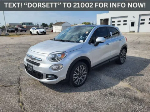 Silver 2018 Fiat 500X Lounge for sale in Terre Haute, IN