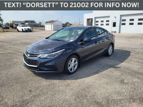 Blue 2016 Chevrolet Cruze LT for sale in Terre Haute, IN