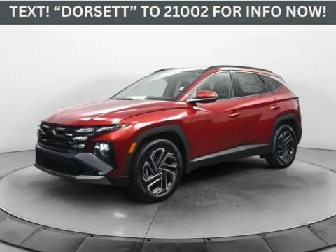 Red 2025 Hyundai Tucson Hybrid Limited for sale in Terre Haute, IN